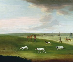 Une scène de chasse